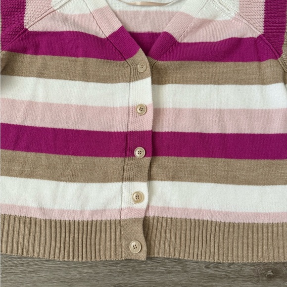 Lane Bryant striped ballon sleeve knit sweater 22/24 - Picture 5 of 10